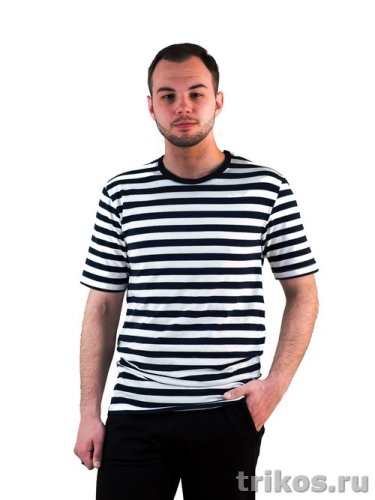 Футболка-тельняшка мужская короткий рукав Футболка-тельняшка мужская короткий рукав