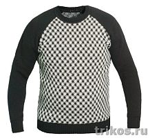 Джемпер вязаный (жаккардовый) 