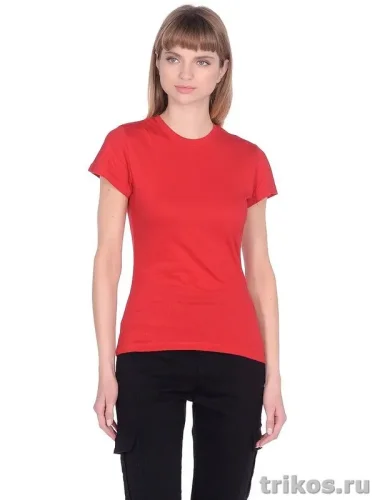 Футболка женская (приталенный крой) короткий рукав Футболка женская (приталенный крой) короткий рукав
