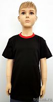 Футболка детская комбинированная