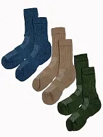 Комплект вязаных носок (3 пары)