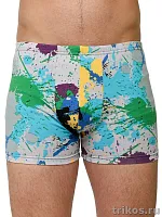 Трусы боксеры мужские набивка