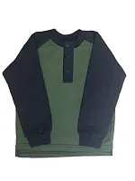 Толстовка (поло) детская 2-х нитка комбинированная с удлиненной спинкой