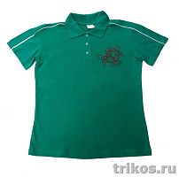 Рубашка поло женская с вышивкой 