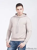 Шот мужской с капюшоном карман кенгуру