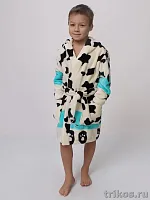 Халат детский велсофт 