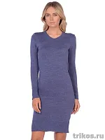 Платье женское вязаное П/Ш (кулирка) 