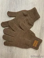 Перчатки мужские шерстяные