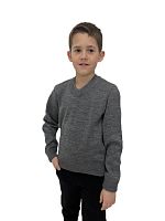 Джемпер детский вязаный V-обр. вырез 