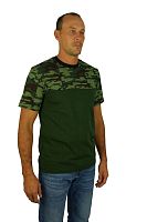 Футболка мужская Х/Б кор.рукав комбинированная  Футболка мужская Х/Б кор.рукав комбинированная