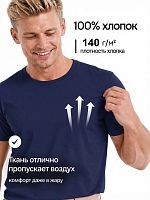 Футболка мужская Х/Б кор.рукав 