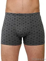 Трусы боксеры мужские набивка "ромб"