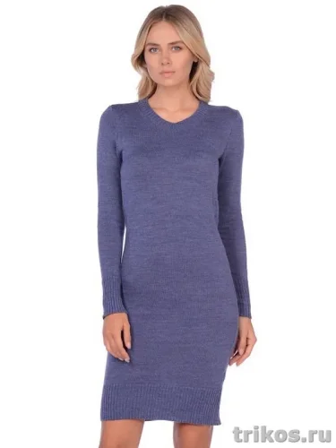 Платье женское вязаное П/Ш (кулирка) Платье женское вязаное П/Ш (кулирка)
