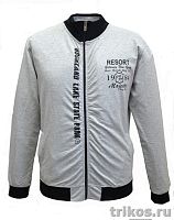 Толстовка мужская без капюшона на молнии (Resort) Толстовка мужская без капюшона на молнии (Resort)