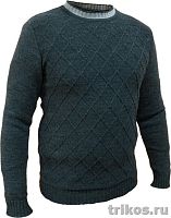 Свитер вязаный "Косы"