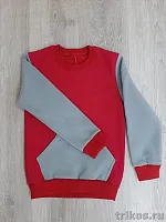 Толстовка детская 3-х нитка комбинированная