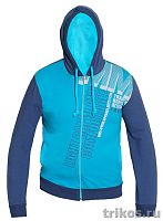 Толстовка с принтом и капюшоном на молнии  (Light)