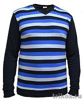 Пуловер мужской полоса 