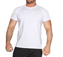 Футболка кулир.с лайк. мужская короткий рукав реглан белая Футболка кулир.с лайк. мужская короткий рукав реглан белая