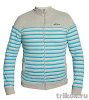 Толстовка мужская полоска без капюшона на молнии 