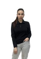 Рубашка поло (пике) женская длин.рукав