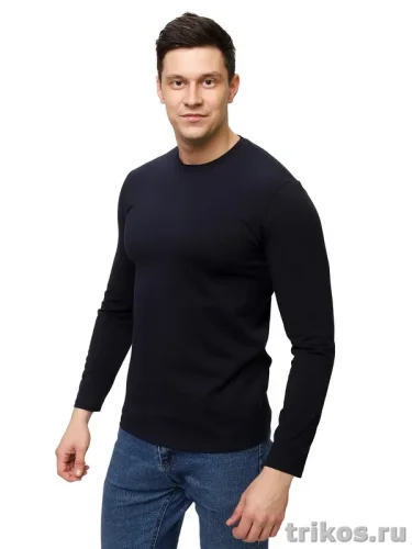 Футболка Х/Б (эконом) мужская,длинный рукав