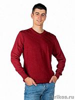 Джемпер вязаный с орнаментом 