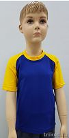 Футболка детская комбинированная