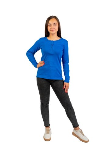 Футболка-поло женская длин.рукав Футболка-поло женская длин.рукав