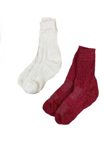 Комплект вязаных женских носок (2 пары)