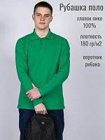 Рубашка поло мужская длин.рукав 