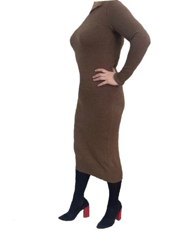 Платье женское вязаное П/Ш (кулирка) 