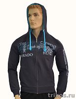 Толстовка мужская с принтом (Time) 