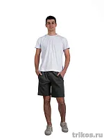Шорты мужские  карманы на молнии 