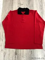 Рубашка поло женская длинный рукав 