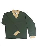 Толстовка детская 2-х нитка V-обр.вырез комбинированная