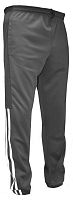 Брюки спортивные 100% П/Э со вставкой и лампасами 