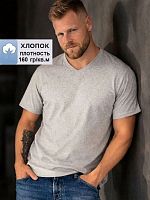 Футболка мужская V-обр.вырез