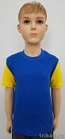 Футболка детская комбинированная