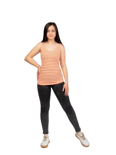 Майка-тельняшка женская 