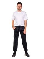 Брюки футер петелька, карман на молнии, низ манжет.