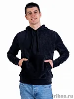 Шот мужской флис с капюшоном