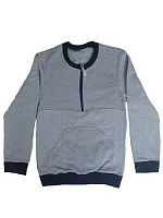 Толстовка детская отрезная кокетка на молнии 