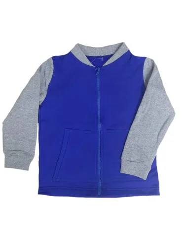 Толстовка детская 2-х нитка на молнии,карман кенгуру, рукав на манжете.
