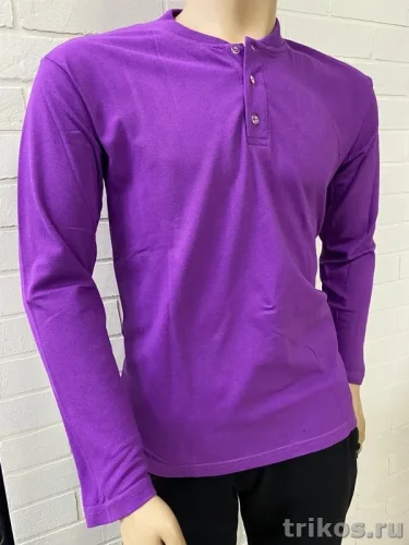 Футболка - поло мужская Пике длинный рукав Футболка - поло мужская Пике длинный рукав