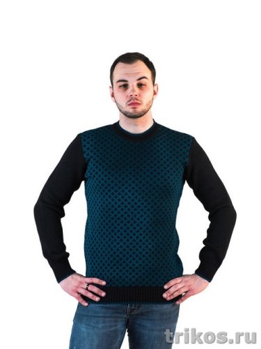 Джемпер вязаный (жаккардовый) 