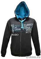 Толстовка мужская с принтом (Time) 