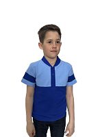 Рубашка поло воротник стойка кор.рукав
