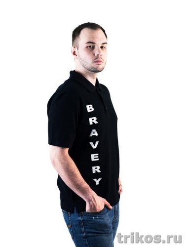 Рубашка поло мужская кор.рукав с шелкографией Рубашка поло мужская кор.рукав с шелкографией