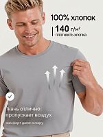 Футболка мужская Х/Б кор.рукав 